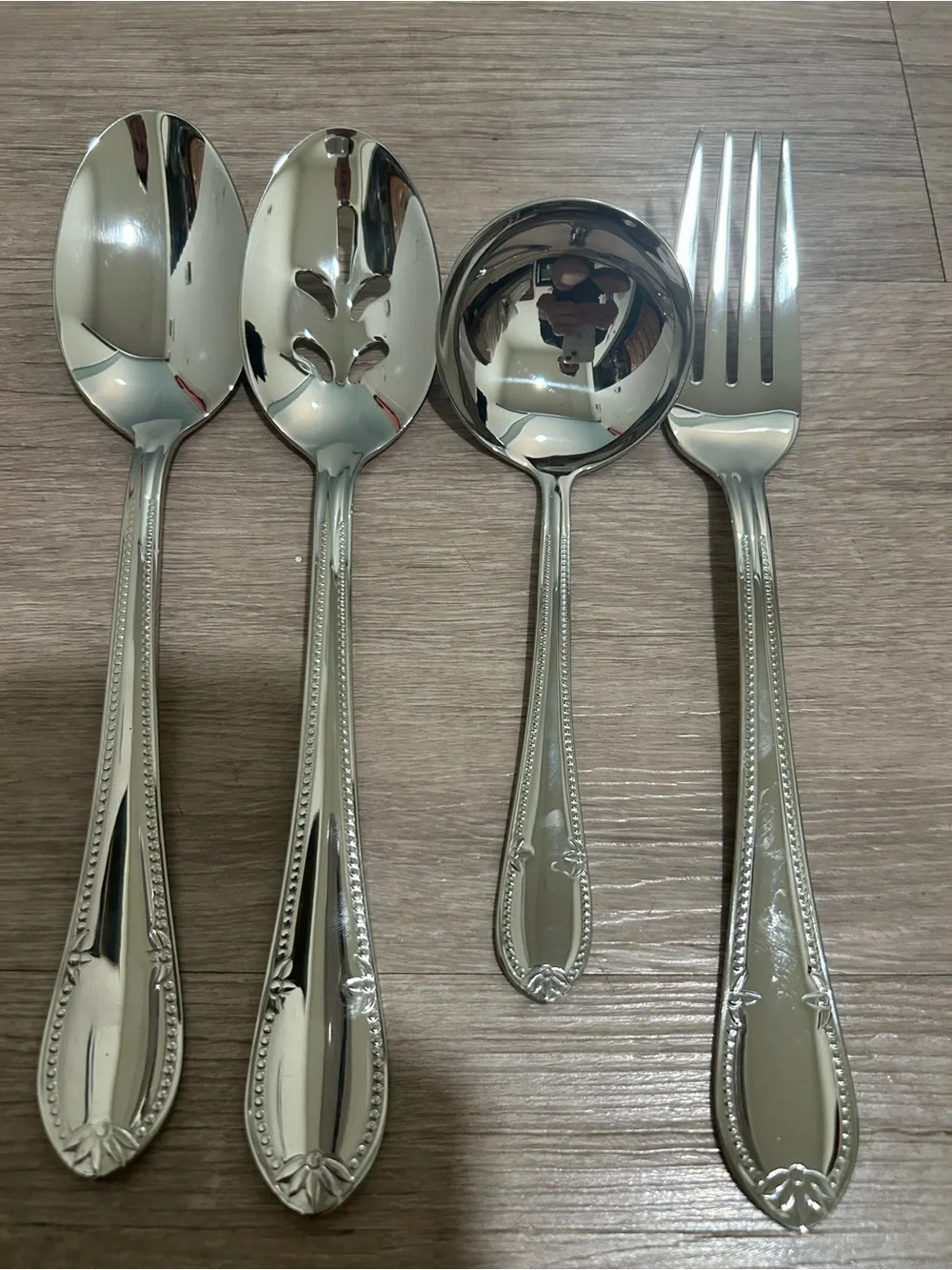 Villeroy & Boch Stainless Steel Silver Serving Utensil Set - Silver